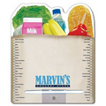 Delivery Laminated Memo Board - Grocery Bag Shape (8.5"x10.125")